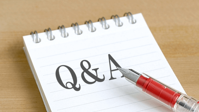 Q&Aの写真